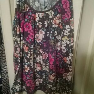Floral Old Navy Tank Top