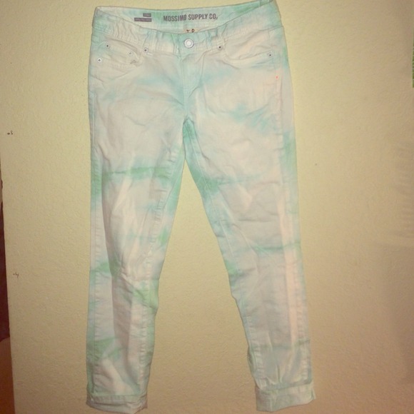 Tie dye jeans