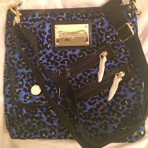 Betsey Johnson mini messenger purse