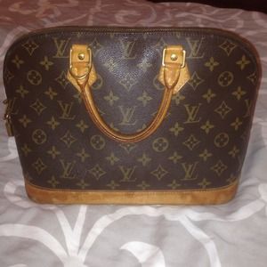 Louis Vuitton authentic alma bag