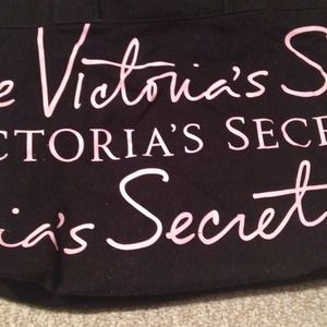 VS black tote bag great condition