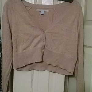 Long sleeved half length sweater
