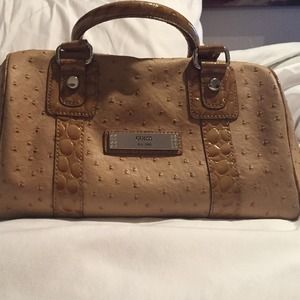 Guess ostrich handbag