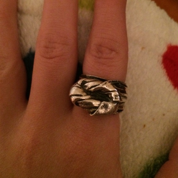 Mignon Faget wide knot ring