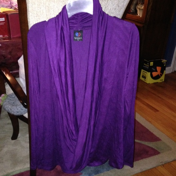 Rags & Couture purple shirt- new w/o tags