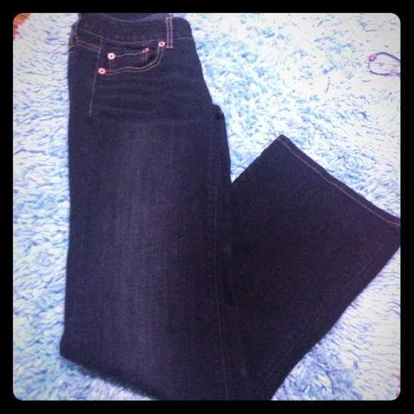 Denim Dark Boyfriend Jeans