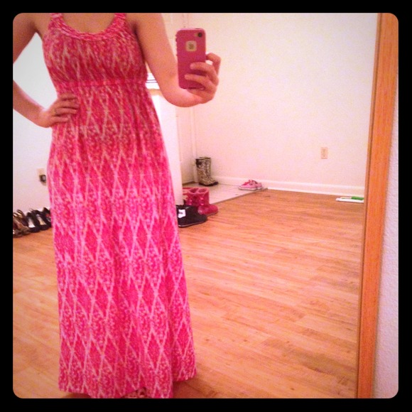 Pink Maxi Dress