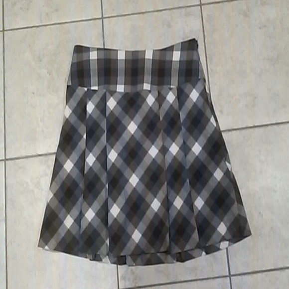 Black white and gray skirt