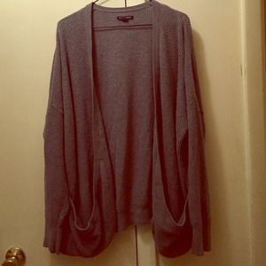 Grey American Eagle cardigan
