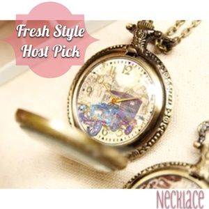 ✨🎀HP🎀✨Trendy Pocket Watch Necklace
