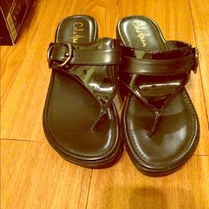 Cole Haan With Nike Air Sandals in Black