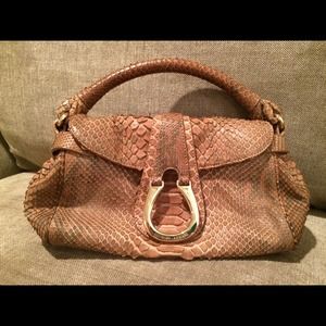 Giorgio Armani Python Purse