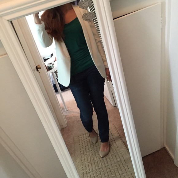 Ivory blazer