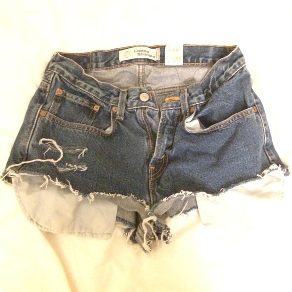 Vintage Levi's denim shorts