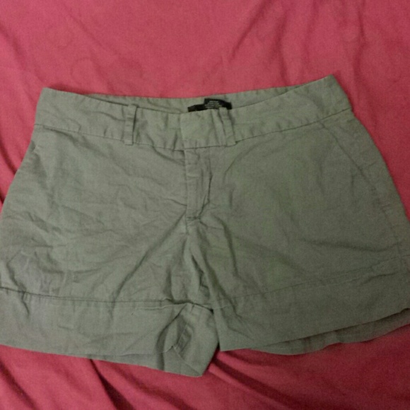 Gray khaki style shorts