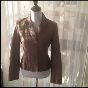 Leather jacket. Bundle with VS suit.