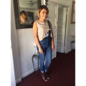 Striped crop top. Forever 21.😉