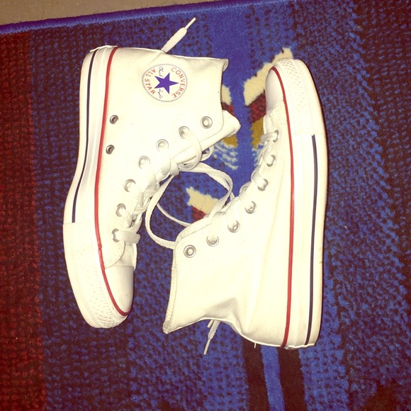 White high top converse