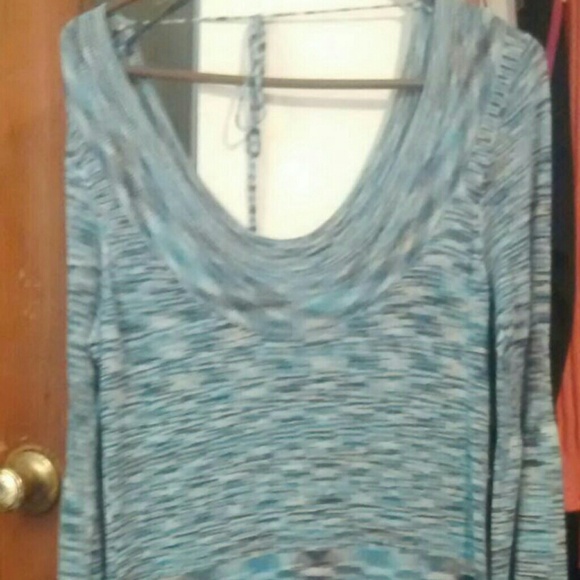 Long off shoulder sweater