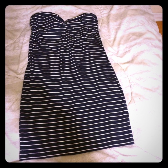 Striped Dress Sailor Look NWT