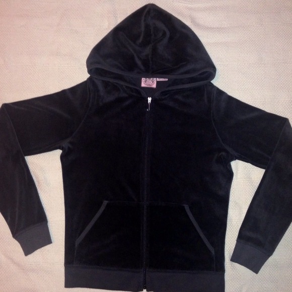 🌟JUICY COUTURE🌟 Dark Gray Velour Track Suit