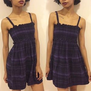 H&M Flannel Sleeveless Dress