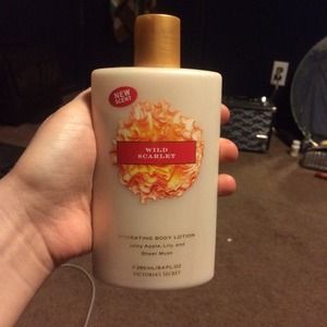 Never used VS wild scarlet lotion