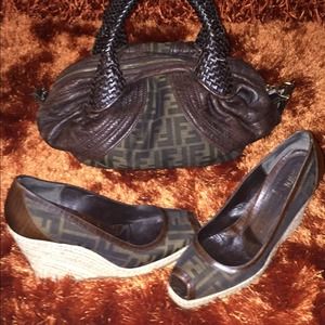 Fendi shoes and bag