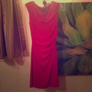 David Meister Red Dress