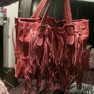 Big beautiful pink purse