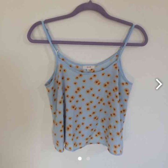 Blue Daisy Tank
