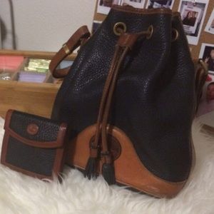 Authentic Vintage Dooney&Bourke Purse&Wallet Set
