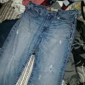 Buckle jeans