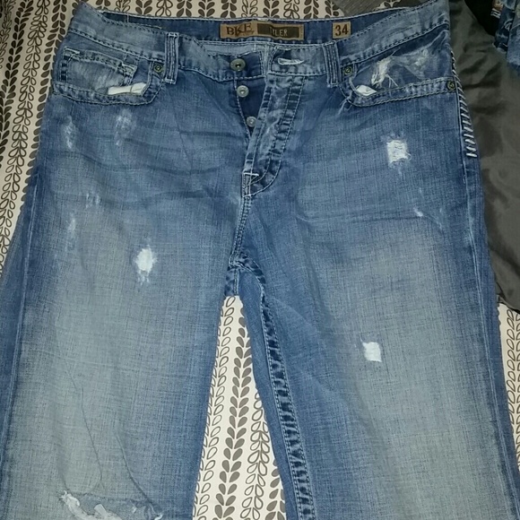 Buckle jeans mens.