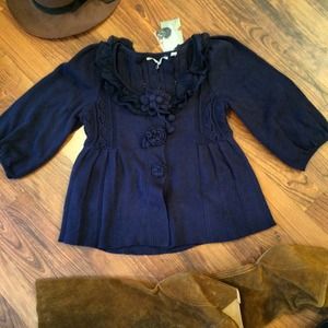 Anthropologie Knitted and Knotted Sweater