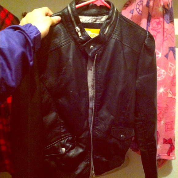 leather jacket