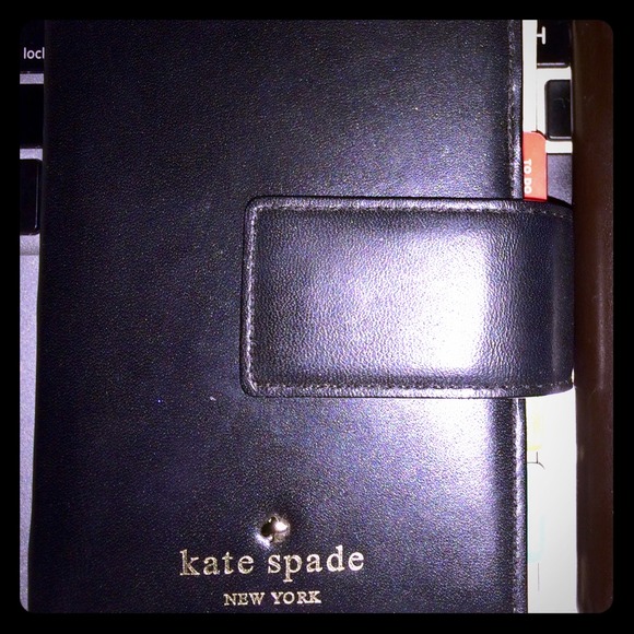 Kate Spade Black Planner Debra Tudor Snap