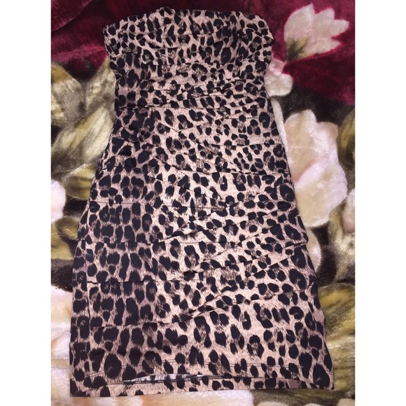 Leopard print dress