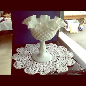 Collectible Hobnail Candy Dish