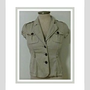 LARGE BUTTON UP JACKET -FANG