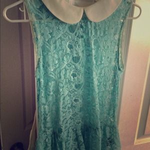 Lace dress too