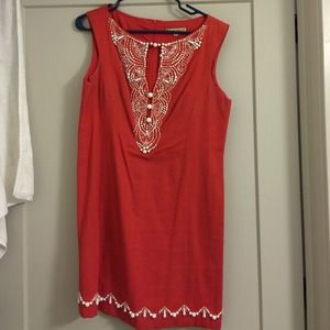 SPRING Sale!!! Beaded shift dress