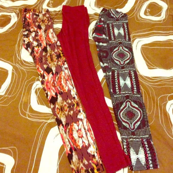 Bundle M leggings by Charlotte r,papaya &madrag