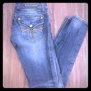 Rock revival skinny jeans