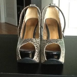 Snake Skin heels