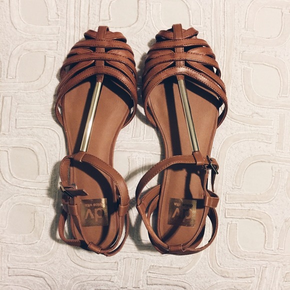 DV Brown Gladiator Sandals