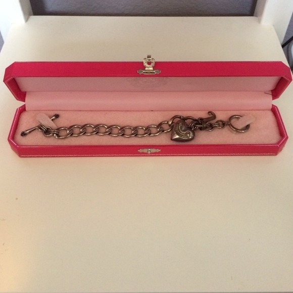 Juicy Couture Silver Charm bracelet - Picture 1 of 4