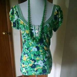 Super cute and colorful sweater top