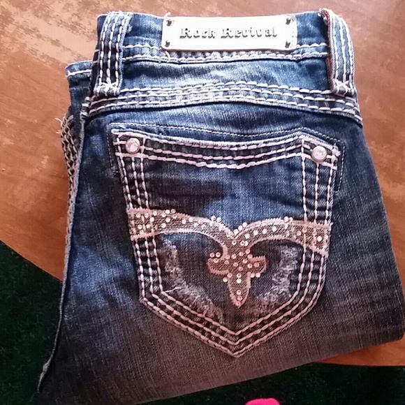 ⭕Traded⭕Rock Revival Aida Bootcut