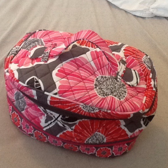 Vera Bradley Makeup Holder Case "cheery blossoms"